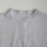 袖ギャザー ロング ワンピ―ス シャツ ストライプ 2way | SELECT LEVERY | 詳細画像13