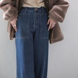 配色 ステッチ ワイドデニム | SELECT LEVERY  | 詳細画像22 