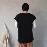 Vネックカットプルオーバー ベスト ノースリーブ トップス 春夏 | SELECT LEVERY  | 詳細画像43 