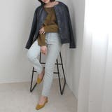 ライトブルー | リサイクルデニムわがままフィットスキニーパンツ ボトムス オールシーズン | SELECT LEVERY