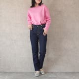 ネイビー | リサイクルデニムわがままフィットスキニーパンツ ボトムス オールシーズン | SELECT LEVERY