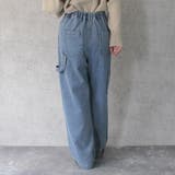 カラーステッチペインターデニムパンツ ボトムス オールシーズン 春夏 秋冬 | SELECT LEVERY | 詳細画像2