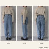 カラーステッチペインターデニムパンツ ボトムス オールシーズン 春夏 秋冬 | SELECT LEVERY | 詳細画像15