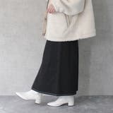 ホワイトステッチデニムスカート ボトムス オールシーズン 春夏 秋冬 | SELECT LEVERY | 詳細画像22