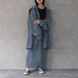 ホワイトステッチデニムスカート ボトムス オールシーズン 春夏 秋冬 | SELECT LEVERY | 詳細画像6