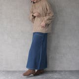 ホワイトステッチデニムスカート ボトムス オールシーズン 春夏 秋冬 | SELECT LEVERY | 詳細画像12