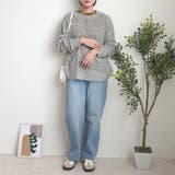 モヘアグラデーションメッシュニットプルオーバー トップス セーター | SELECT LEVERY  | 詳細画像34 