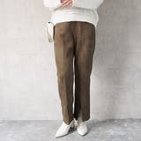 フェイクスエードセミフレアパンツ ボトムス スリット ロング 秋冬 春 | SELECT LEVERY | 詳細画像17