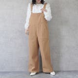 配色ステッチベイカーサロペット パンツ ロングシーズン 春夏 秋冬 | SELECT LEVERY | 詳細画像8