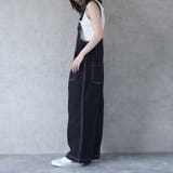 配色ステッチベイカーサロペット パンツ ロングシーズン 春夏 秋冬 | SELECT LEVERY | 詳細画像22