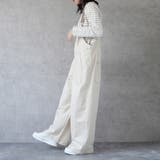 配色ステッチベイカーサロペット パンツ ロングシーズン 春夏 秋冬 | SELECT LEVERY | 詳細画像3