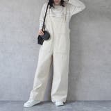 配色ステッチベイカーサロペット パンツ ロングシーズン 春夏 秋冬 | SELECT LEVERY | 詳細画像2