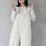 配色ステッチベイカーサロペット パンツ ロングシーズン 春夏 秋冬 | SELECT LEVERY | 詳細画像6