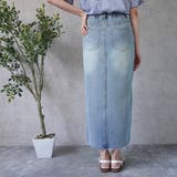 ロングデニムスカート スリット ロングスカート | SELECT LEVERY  | 詳細画像4 