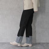 AIRジョグロールアップ風パンツ デニム ボトムス | SELECT LEVERY  | 詳細画像24 