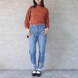 AIRジョグロールアップ風パンツ デニム ボトムス | SELECT LEVERY  | 詳細画像6 