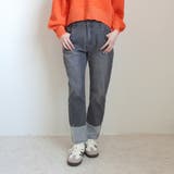 AIRジョグロールアップ風パンツ デニム ボトムス | SELECT LEVERY  | 詳細画像17 