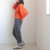 AIRジョグロールアップ風パンツ デニム ボトムス | SELECT LEVERY  | 詳細画像18 