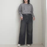 AIRジョグワイドバギーパンツ ワイドパンツ ストレートパンツ オールシーズン | SELECT LEVERY | 詳細画像9