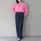 AIRジョグワイドバギーパンツ ワイドパンツ ストレートパンツ オールシーズン | SELECT LEVERY | 詳細画像12