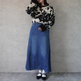 AIRジョグデニムマキシスカート ボトムス オールシーズン 春夏 秋冬 | SELECT LEVERY  | 詳細画像2 