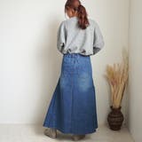 AIRジョグデニムマキシスカート ボトムス オールシーズン 春夏 秋冬 | SELECT LEVERY  | 詳細画像7 