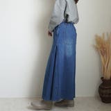 AIRジョグデニムマキシスカート ボトムス オールシーズン 春夏 秋冬 | SELECT LEVERY  | 詳細画像6 