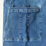 アメリカンリサイクルコットン カーブデニムパンツ デニムワイドパンツ | SELECT LEVERY  | 詳細画像16 