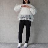 裏起毛ゆるフィットパンツ 裏起毛 ストレッチ スキニー デニム 秋冬 | SELECT LEVERY | 詳細画像24