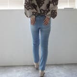 裏起毛ゆるフィットパンツ 裏起毛 ストレッチ スキニー デニム 秋冬 | SELECT LEVERY | 詳細画像4