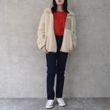 裏起毛ゆるフィットパンツ 裏起毛 ストレッチ スキニー デニム 秋冬 | SELECT LEVERY | 詳細画像11