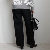 裏起毛ワイドパンツ デニム ストレッチ ボトムス 秋冬 | SELECT LEVERY | 詳細画像27