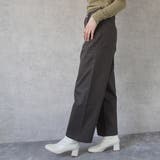 裏起毛ワイドパンツ デニム ストレッチ ボトムス 秋冬 | SELECT LEVERY | 詳細画像22