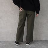 裏起毛ワイドパンツ デニム ストレッチ ボトムス 秋冬 | SELECT LEVERY | 詳細画像17