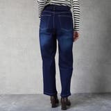 裏起毛ワイドパンツ デニム ストレッチ ボトムス 秋冬 | SELECT LEVERY | 詳細画像7