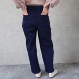 裏起毛ワイドパンツ デニム ストレッチ ボトムス 秋冬 | SELECT LEVERY | 詳細画像11