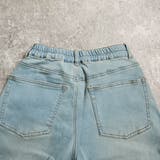 裏起毛ワイドパンツ デニム ストレッチ ボトムス 秋冬 | SELECT LEVERY | 詳細画像32
