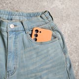 裏起毛ワイドパンツ デニム ストレッチ ボトムス 秋冬 | SELECT LEVERY | 詳細画像33