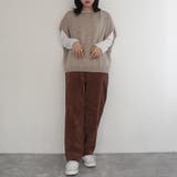 コーデュロイベイカーパンツ コール天 ワイドパンツ | SELECT LEVERY | 詳細画像8