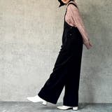 コーデュロイサロペット オーバーオール オールインワン ワイドパンツ 秋冬 | SELECT LEVERY | 詳細画像15