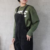 コーデュロイサロペット オーバーオール オールインワン ワイドパンツ 秋冬 | SELECT LEVERY | 詳細画像20