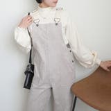 コーデュロイサロペット オーバーオール オールインワン ワイドパンツ 秋冬 | SELECT LEVERY | 詳細画像5