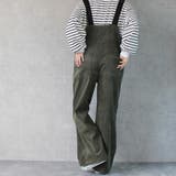 コーデュロイサロペット オーバーオール オールインワン ワイドパンツ 秋冬 | SELECT LEVERY | 詳細画像10