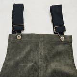 コーデュロイサロペット オーバーオール オールインワン ワイドパンツ 秋冬 | SELECT LEVERY | 詳細画像23