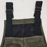 コーデュロイサロペット オーバーオール オールインワン ワイドパンツ 秋冬 | SELECT LEVERY | 詳細画像24