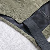 コーデュロイサロペット オーバーオール オールインワン ワイドパンツ 秋冬 | SELECT LEVERY | 詳細画像29