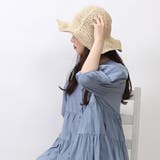 ストローハット 麦わら帽子 ワイヤー ハット 帽子 日焼け対策 服飾雑貨 | SELECT LEVERY  | 詳細画像7 