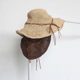 リボン付き ストローハット 麦わら帽子 ハット 帽子 日焼け対策 服飾雑貨 | SELECT LEVERY | 詳細画像10