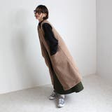 ボア ロングジレ ベスト 裏地あり ジレ レイヤード アウター 秋冬 | SELECT LEVERY | 詳細画像8