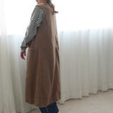 ボア ロングジレ ベスト 裏地あり ジレ レイヤード アウター 秋冬 | SELECT LEVERY | 詳細画像12
